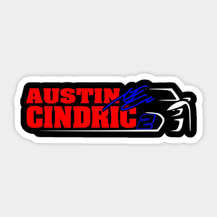 #2 Cindric Signature Car Sticker